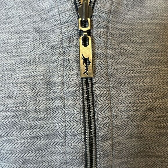 TOMMY BAHAMA reversible long sleeve pullover with zipper 2 in 1 - Picture 8 of 10
